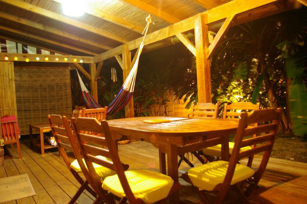 Kaz Creole Aventure Tropicale Insolite, Fibre, Jardin Et Jacuzzi Prives Saint-Francois  Værelse billede