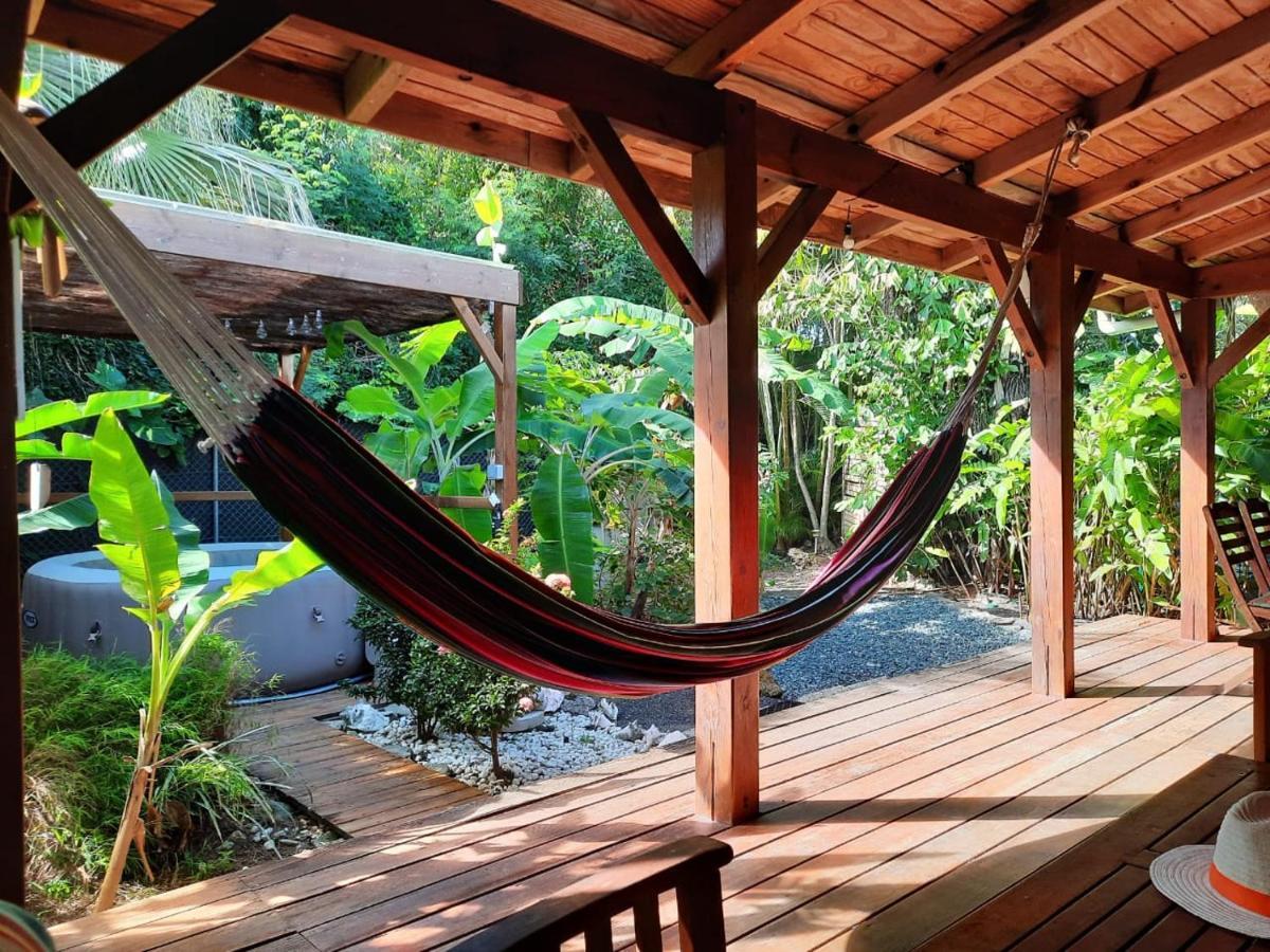 Kaz Creole Aventure Tropicale Insolite, Fibre, Jardin Et Jacuzzi Prives Saint-Francois  Eksteriør billede