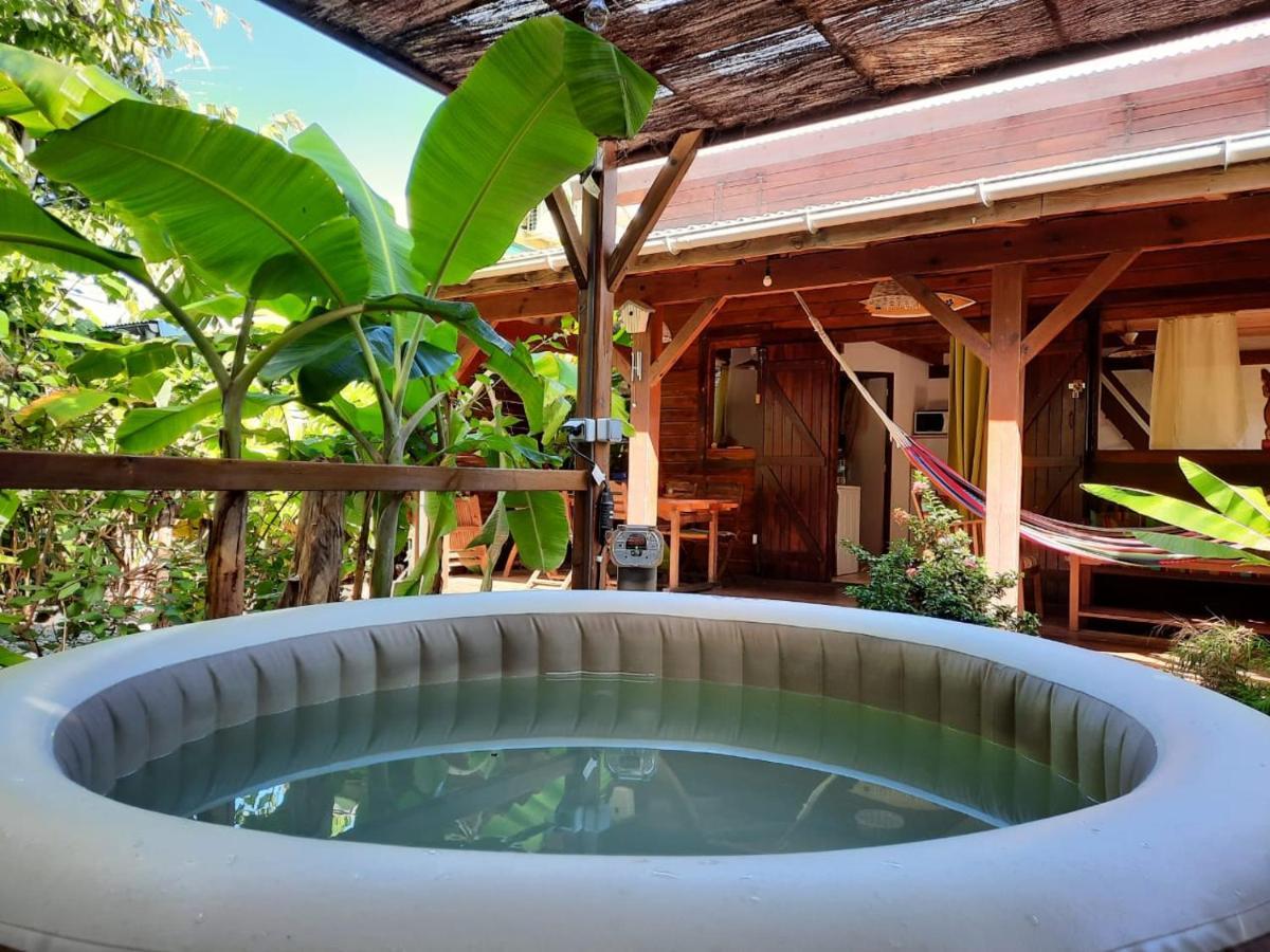 Kaz Creole Aventure Tropicale Insolite, Fibre, Jardin Et Jacuzzi Prives Saint-Francois  Eksteriør billede