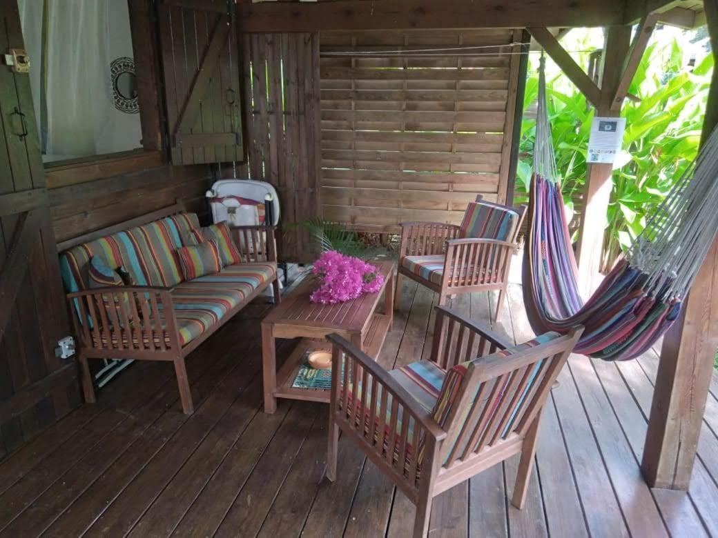 Kaz Creole Aventure Tropicale Insolite, Fibre, Jardin Et Jacuzzi Prives Saint-Francois  Eksteriør billede