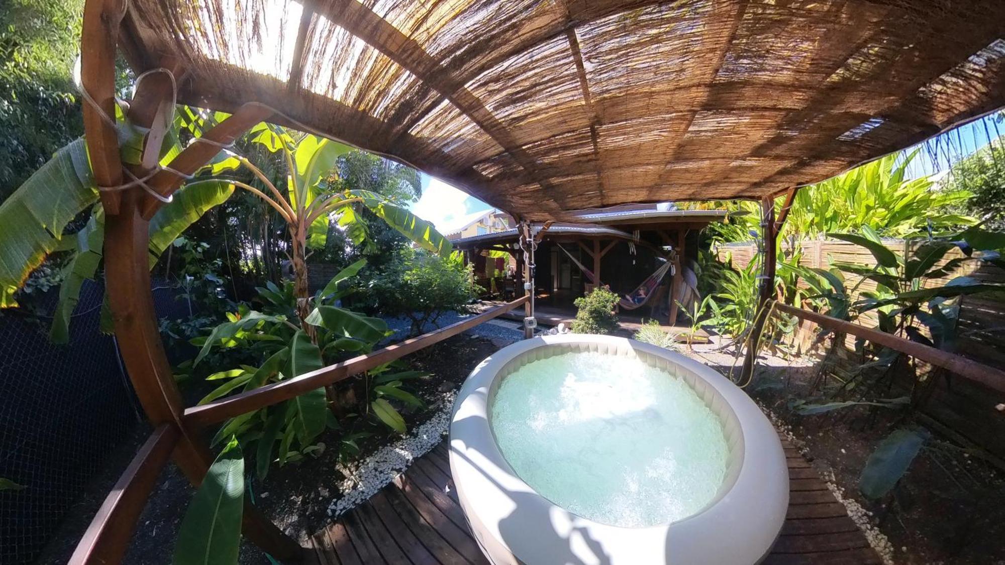 Kaz Creole Aventure Tropicale Insolite, Fibre, Jardin Et Jacuzzi Prives Saint-Francois  Eksteriør billede