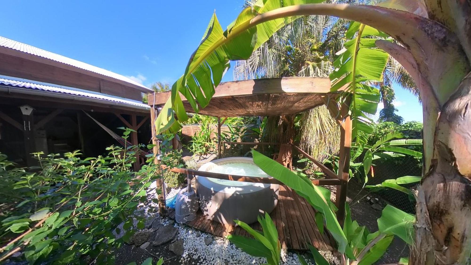 Kaz Creole Aventure Tropicale Insolite, Fibre, Jardin Et Jacuzzi Prives Saint-Francois  Eksteriør billede