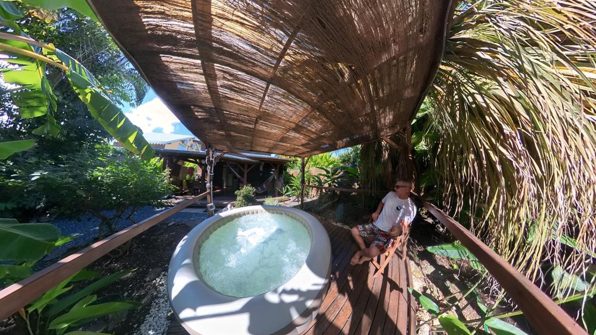 Kaz Creole Aventure Tropicale Insolite, Fibre, Jardin Et Jacuzzi Prives Saint-Francois  Eksteriør billede